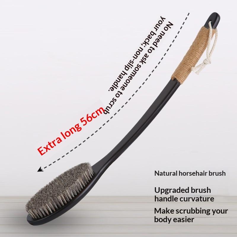 Dry Brush Body - 56cm/43cm Back Scrubber For Shower With