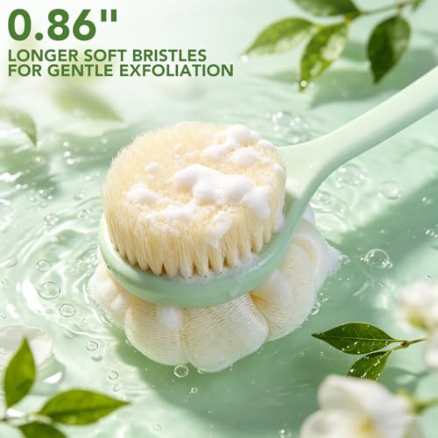 Back Scrubber for Shower, 15.7 - đánh giá và giá Dry Brush Body