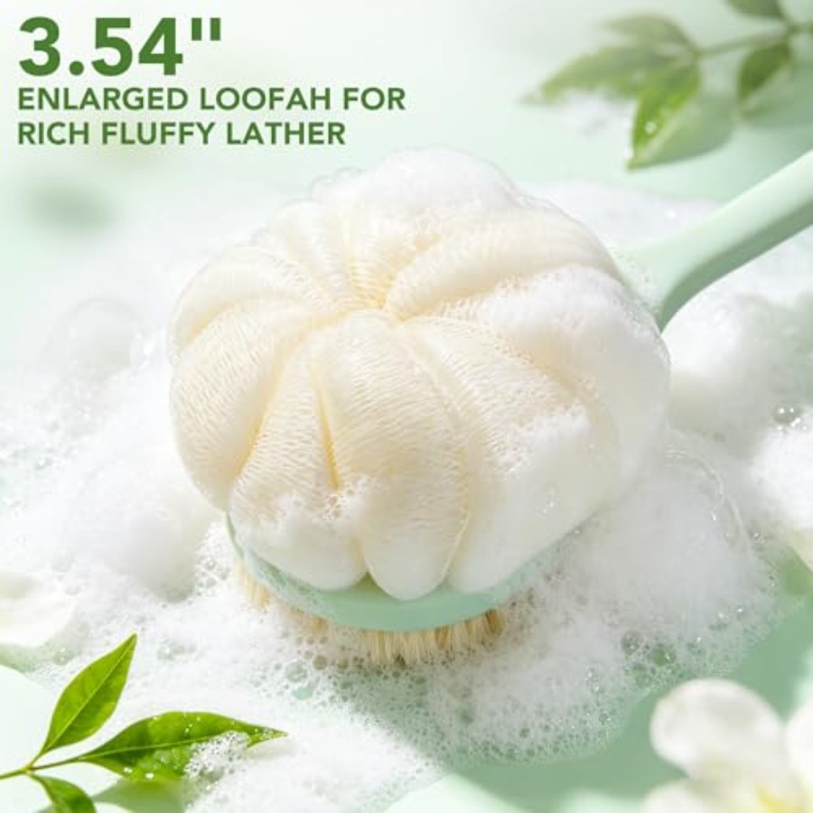 Back Scrubber for Shower, 15.7 - đánh giá và giá Dry Brush Body