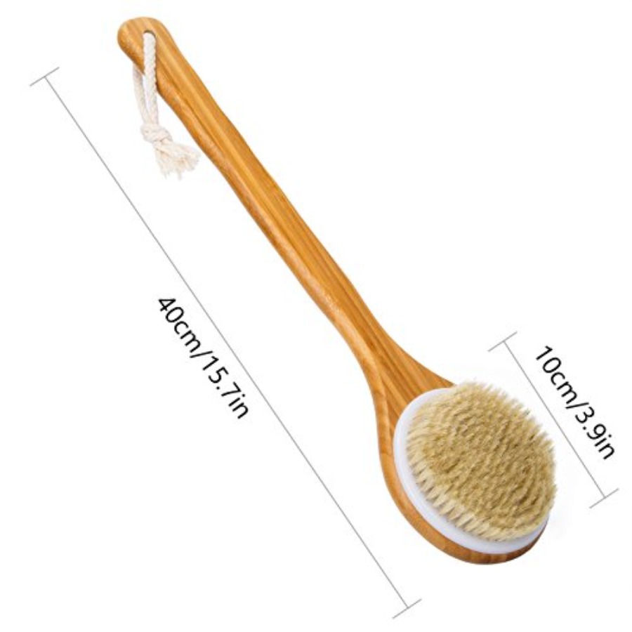 Janrely Bath Dry Body Brush Na - đánh giá và giá Dry Brush Body