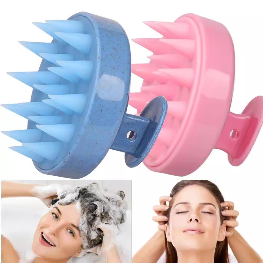 Silicone Shampoo Brush Head Sc - đánh giá và giá Dry Brush Body