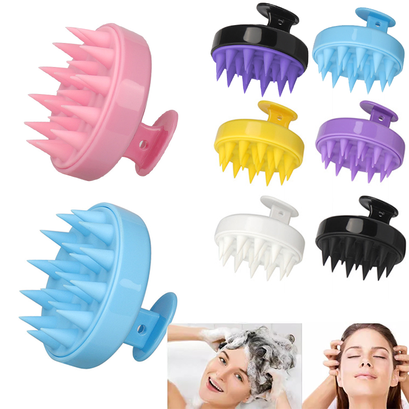 Silicone Shampoo Brush Head Sc - đánh giá và giá Dry Brush Body