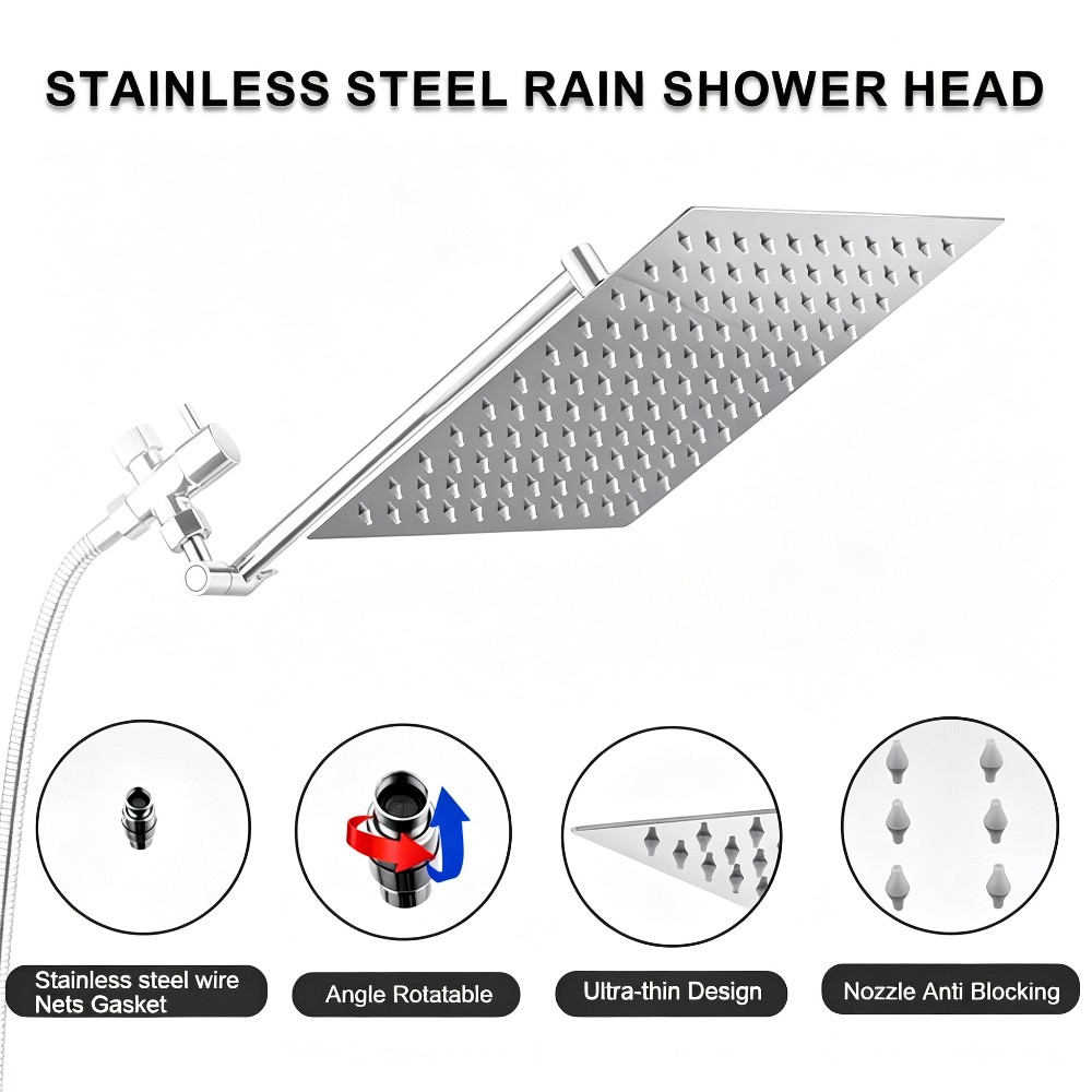 1 pc high-pressure shower head - đánh giá và giá Spa & Wellness Dr Roy Sothers