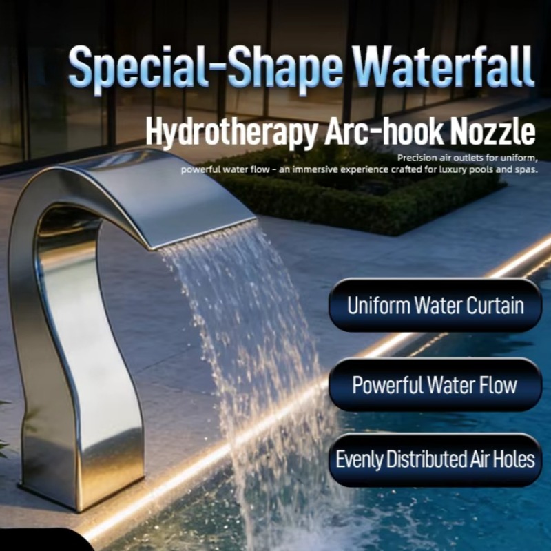 Stainless Steel Arc Hook Nozzl - đánh giá và giá Spa & Wellness Dr Roy Sothers