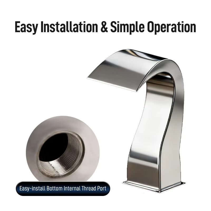 Stainless Steel Arc Hook Nozzl - đánh giá và giá Spa & Wellness Dr Roy Sothers