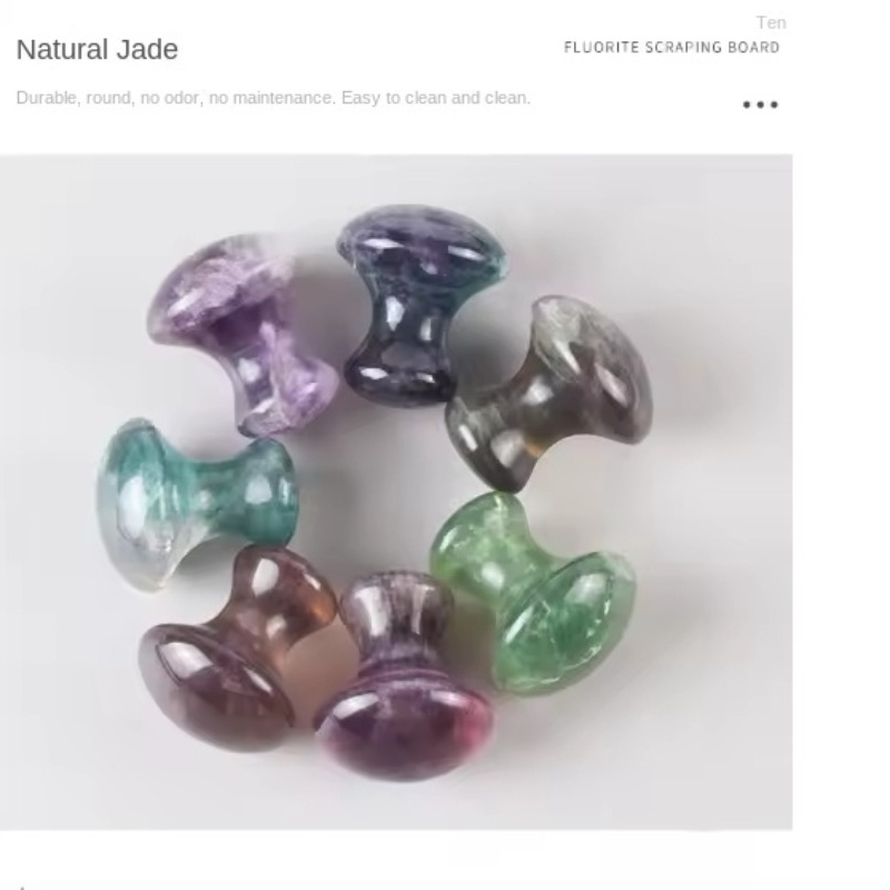 Natural Jade Massager Fluorite - đánh giá và giá Spa Wellness And Beauty