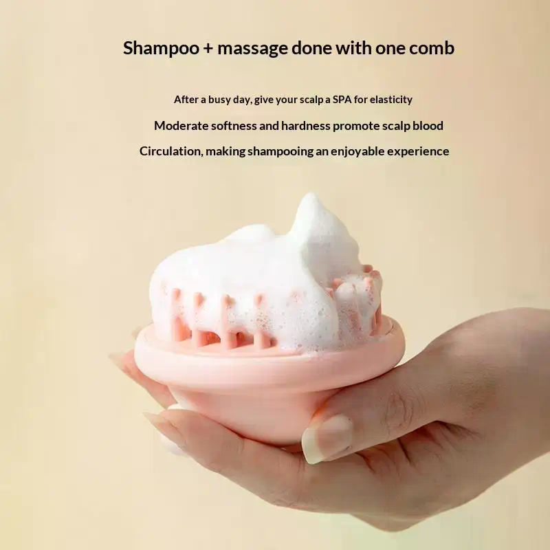 Shampoo Scalp Hair Massager He - đánh giá và giá Dry Brush Body