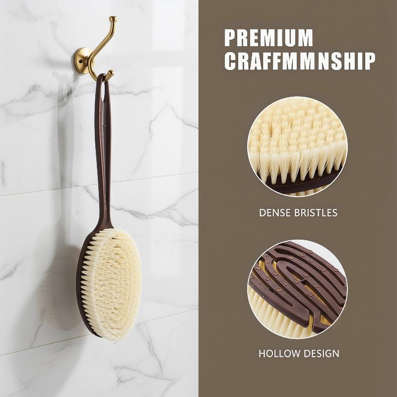 Body Massage Brush 2 In 1 Long - đánh giá và giá Dry Brush Body