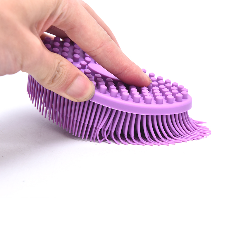 Cute Soft Silicone Body Brush  - đánh giá và giá Dry Brush Body